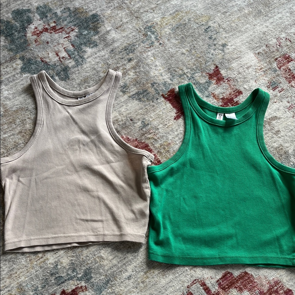 2 H&M Cropped Tanks for 1